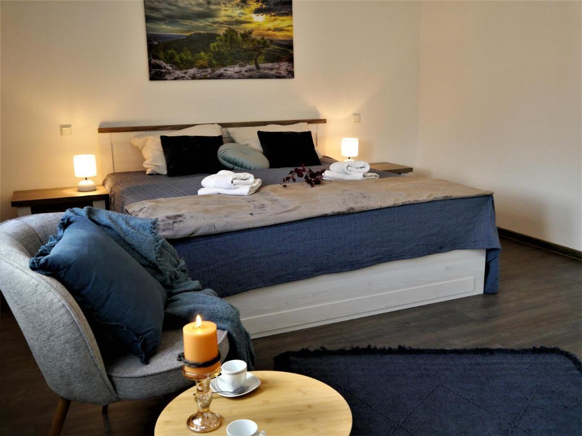 FewoOase Fuchsbau mit Dampfdusche und Kamin Bad Harzburg Exterior foto