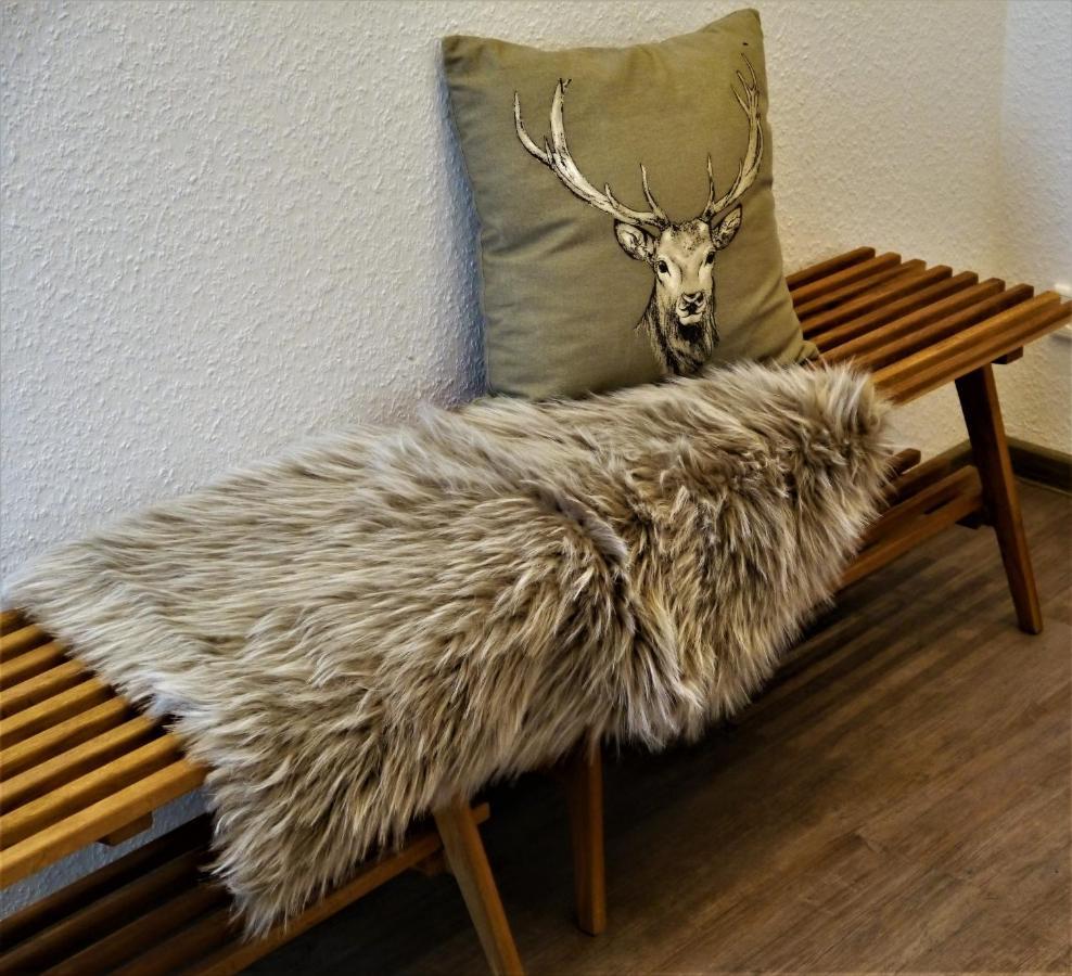 FewoOase Fuchsbau mit Dampfdusche und Kamin Bad Harzburg Exterior foto