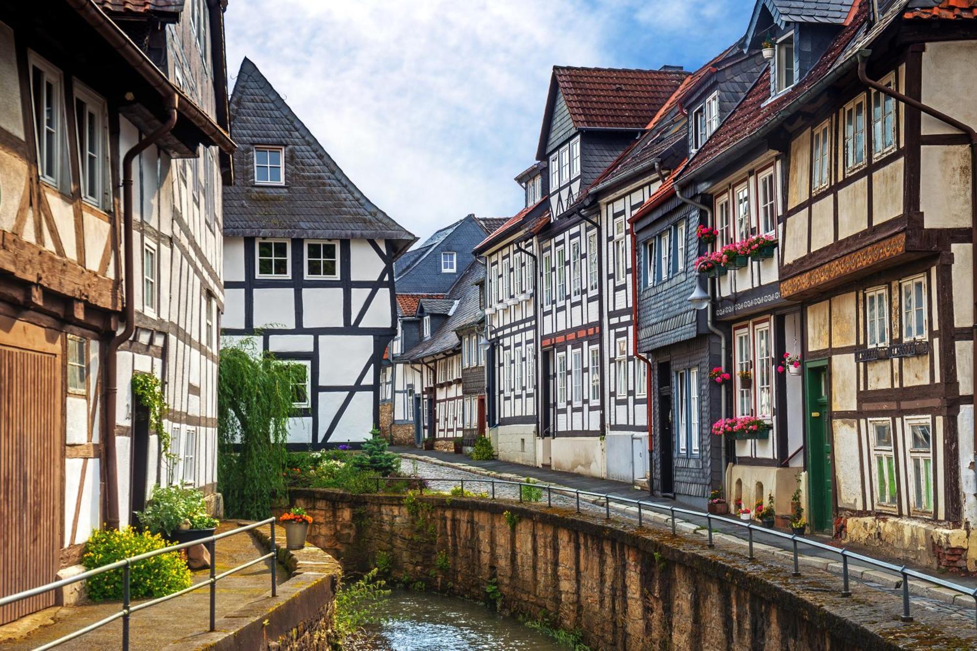 FewoOase Fuchsbau mit Dampfdusche und Kamin Bad Harzburg Exterior foto